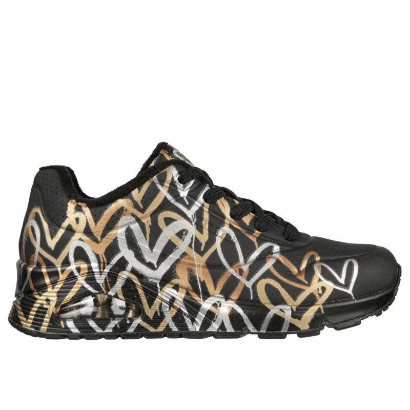 Boty Skechers Uno Metallic Love W 155523/BKGD 39