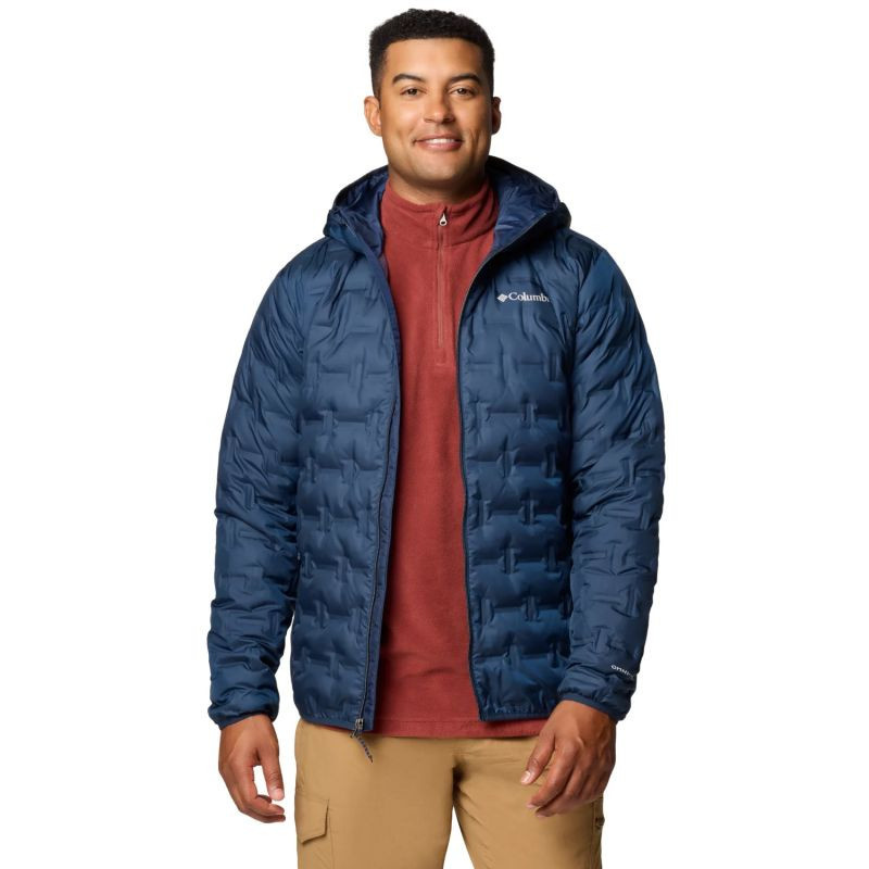 Columbia Delta Ridge II Péřová bunda s kapucí 2086222464 Navy blue L L