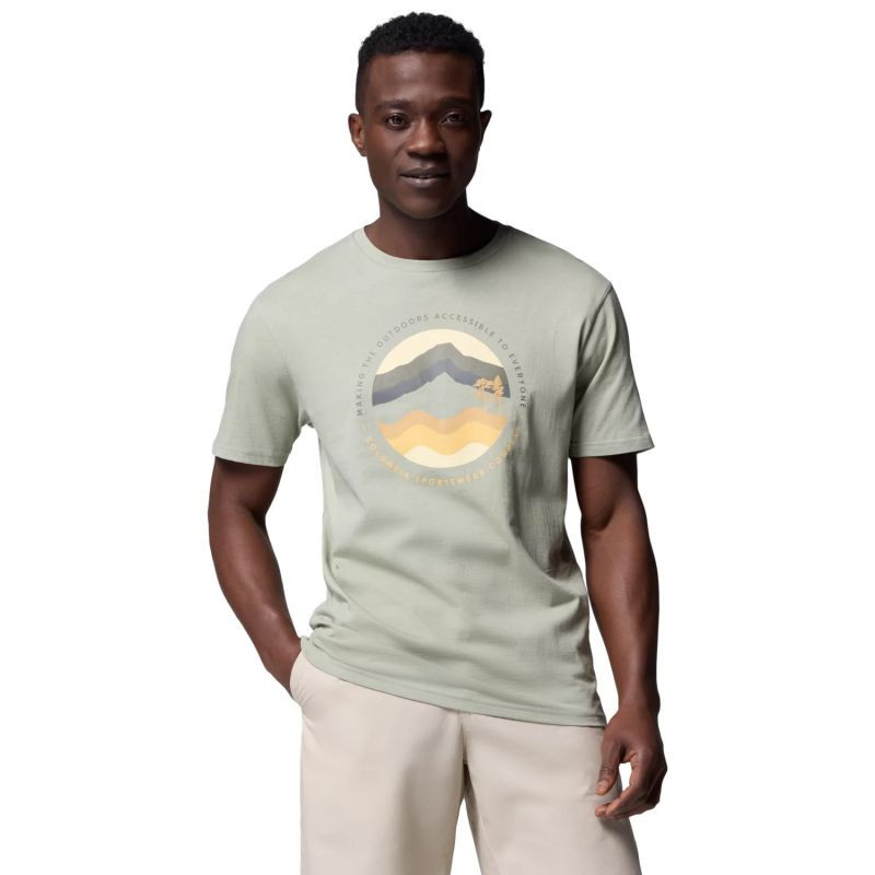 Columbia Path Lake II Graphic Tee M Tričko 1934814349 L