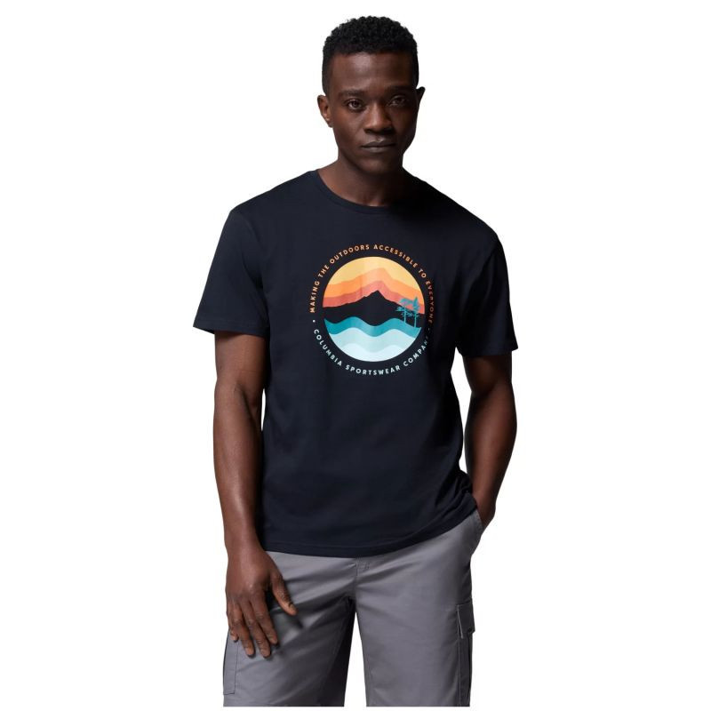 Columbia Path Lake II Graphic Tee M Tričko 1934814024 XL