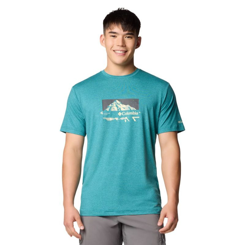 Columbia Kwick Hike Graphic M Tričko 2071763364 pánské L