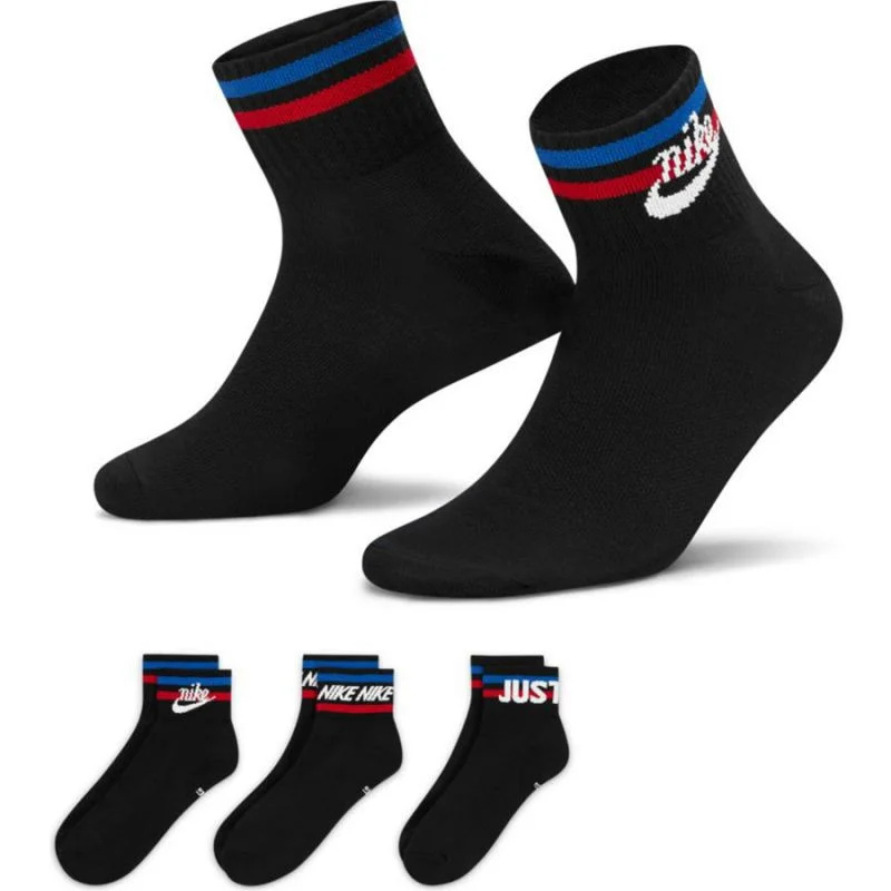 Unisex tričko Everyday Essential 3Pack DX5080 010 - Nike 34-38