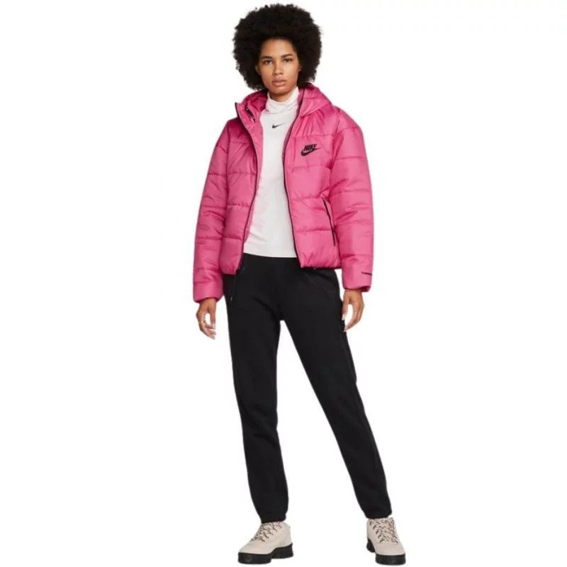 Dámská bunda NSW Synthetic Fill W DX1797 684 růžová - Nike S