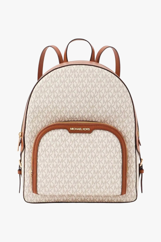 Michael Kors JAYCEE LG backpack monogram vanilla dámský batoh