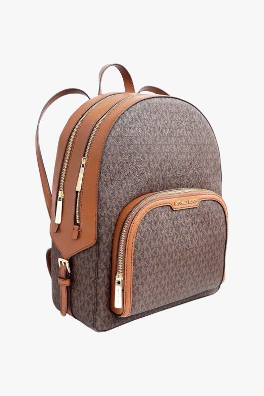 Michael Kors JAYCEE LG backpack monogram brown dámský batoh