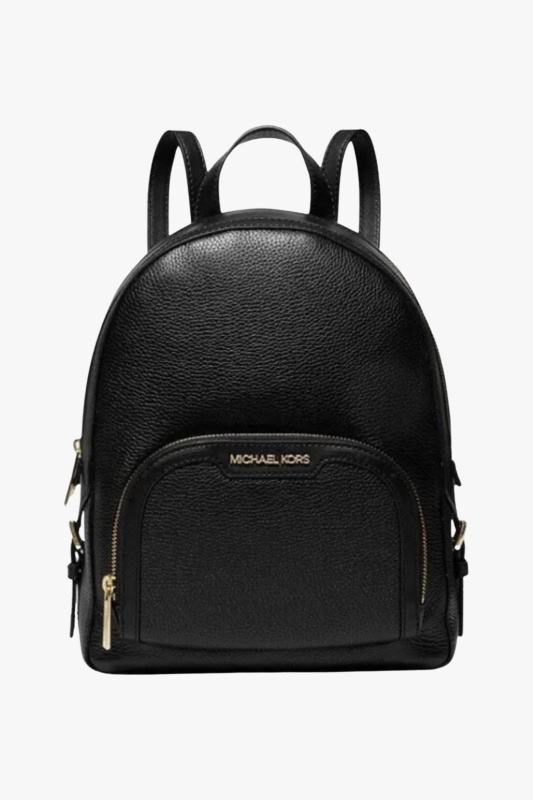Michael Kors JAYCEE LG backpack pebbled leather černá dámský batoh