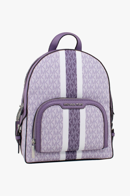 Michael Kors JAYCEE MD backpack monogram orchid dámský batoh