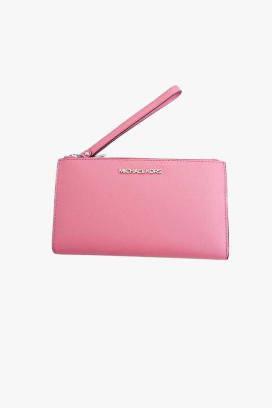 Michael Kors Adele Smartphone kožená peněženka tea rose