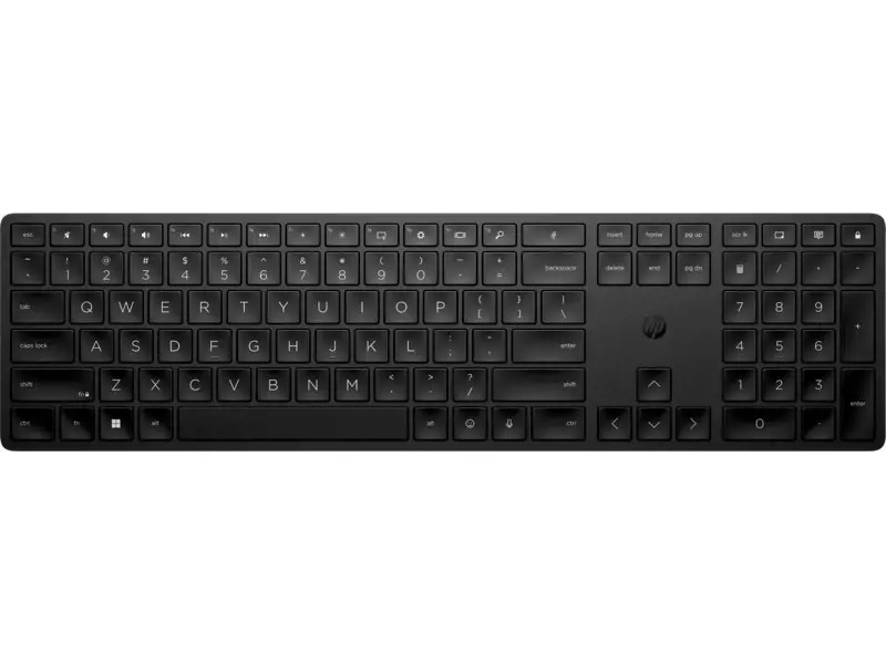 HP 455 Programmable WL KBD 4R177AA Černá