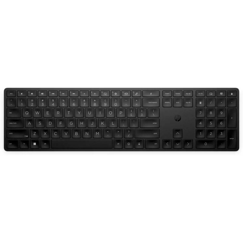HP 450 bezdrátová klávesnice černá 4R184AA#BCM Černá