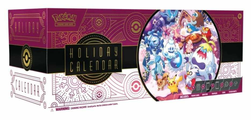 Pokémon tcg: holiday calendar 2025 (adventní kalendář)