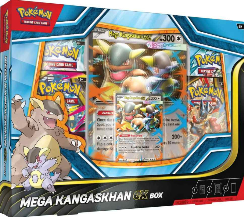 Pokémon tcg: mega kangaskhan ex box