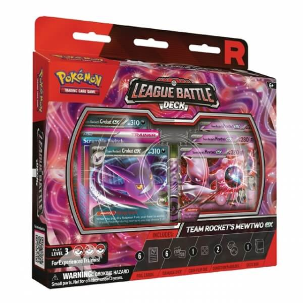 Pokémon TCG: Team Rocket's Mewtwo ex League Battle Deck