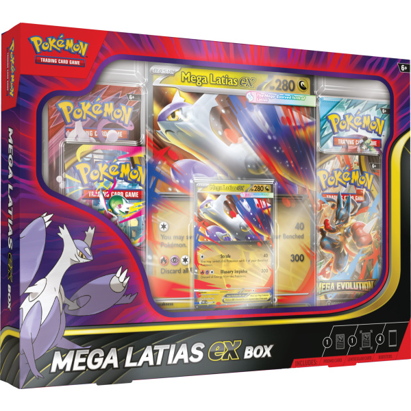 Pokémon tcg: me01 - mega latias ex box