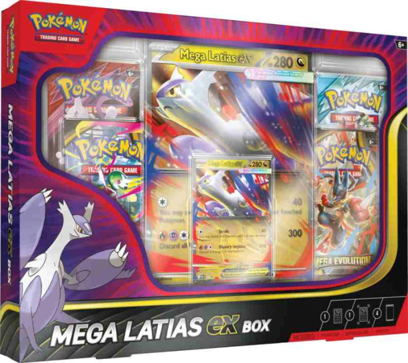 Pokémon tcg: me01 - mega latias ex box