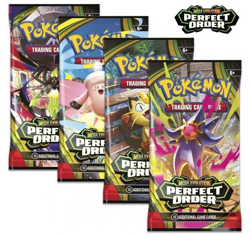 Pokémon tcg: me03 perfect order - booster