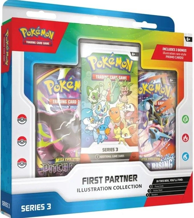 Pokémon TCG: First Partners Illustration Collection - Series 3