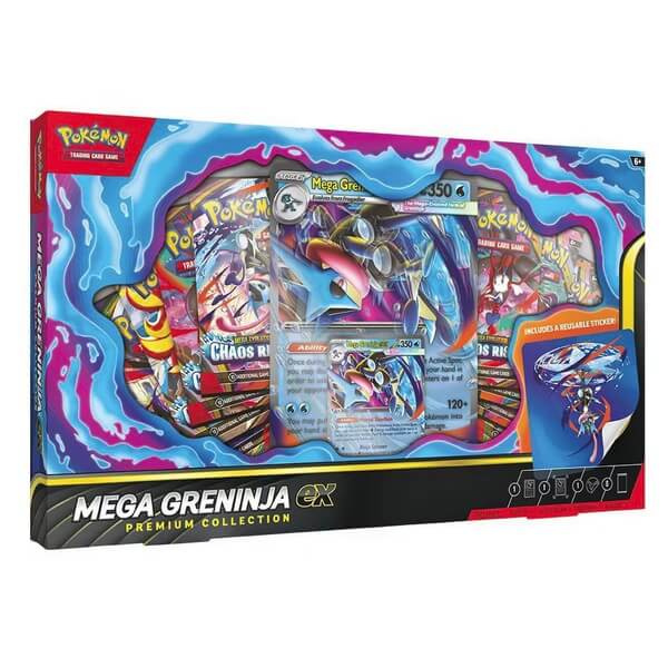 Pokémon tcg: mega greninja ex premium collection