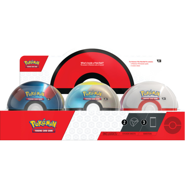 Pokémon plechovka Pokéball Tin 2024 - Poké Ball