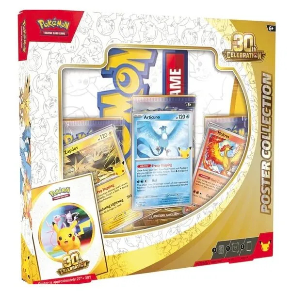 Pokémon TCG: 30th Celebration Poster Collection
