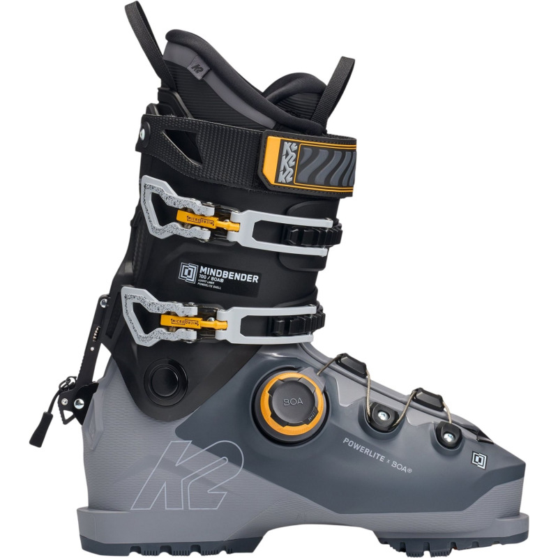 K2 Mindbender 100 BOA, lyžařské boty, pánské, šedé