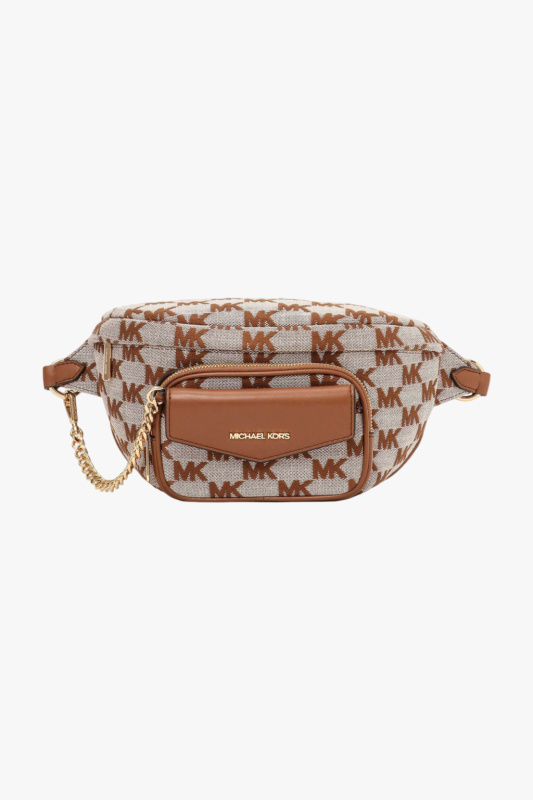 Michael Kors MAISIE LG 2in1 waistpack dámská ledvinka luggage multi