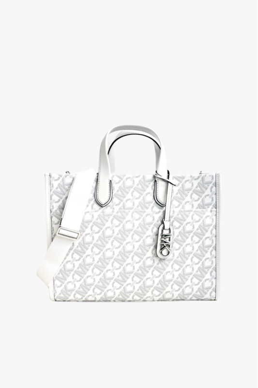 Michael Kors GIGI large grab tote bílá dámská kabelka
