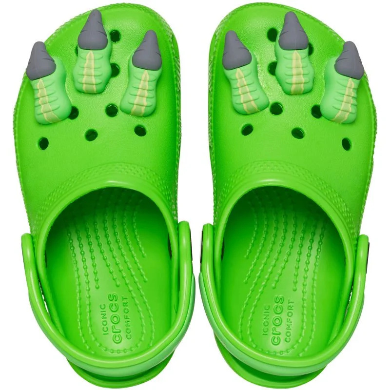 Crocs Classic Iam Dinosaur Clog Jr 209700 3WA Dřeváky 24-25