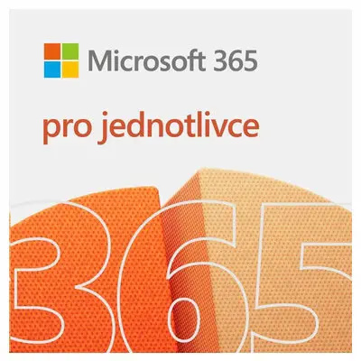 Microsoft 365 pro jednotlivce 1 rok CZ krabicová verze