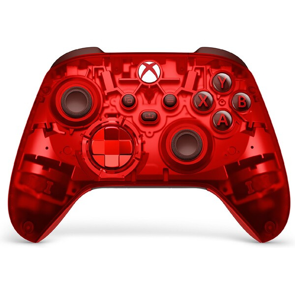 Xbox Wireless Controller Pulse Cipher Special Edition Průhledná červená