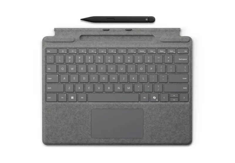 Microsoft Surface Pro Keyboard + Slim Pen 2 Bundle (Platinum), ENG