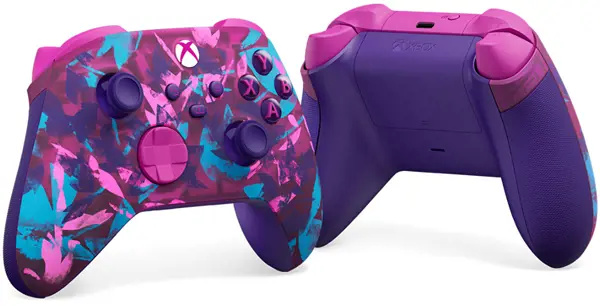 Xbox Wireless Controller Heart Breaker Special Edition Fialovorůžová