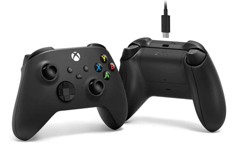 Xbox Wireless Controller černý + USB-C kabel Černá