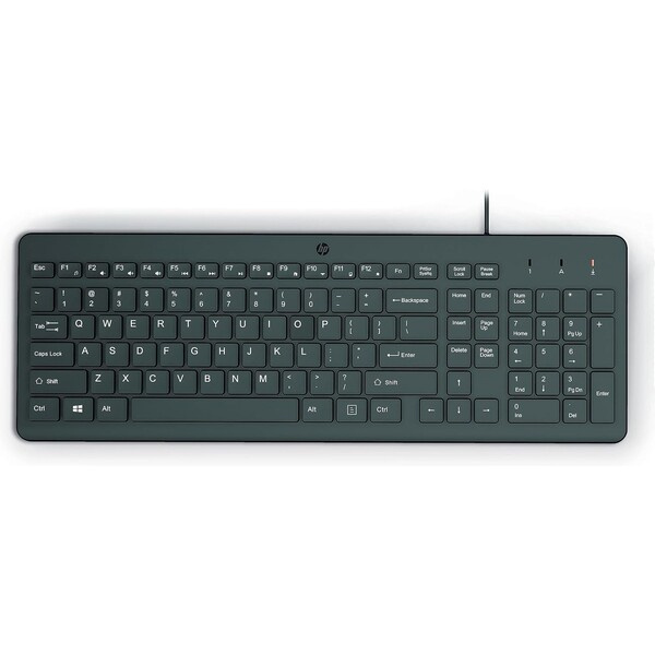 HP 150 drátová klávesnice černá 664R5AA#BCM Černá