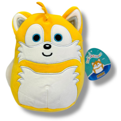 Alltoys Plyšový ježek Sonic Squishmalows 25 cm žlutý