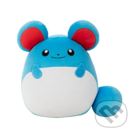 Squishmallows Pokemon Marill 60 cm Modrá/bílá