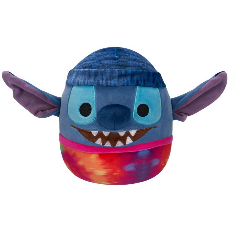 Squishmallows Disney Stitch v čepici a tričku 20 cm