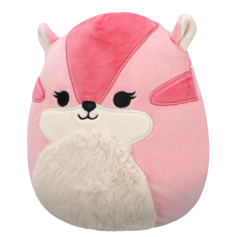 Squishmallows Chipmunk s chlupatým bříškem - Dianalee 20 cm
