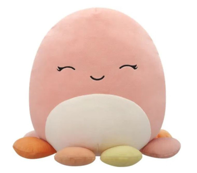 Squishmallows Chobotnice se zavřenýma očima - Melina, 30 cm