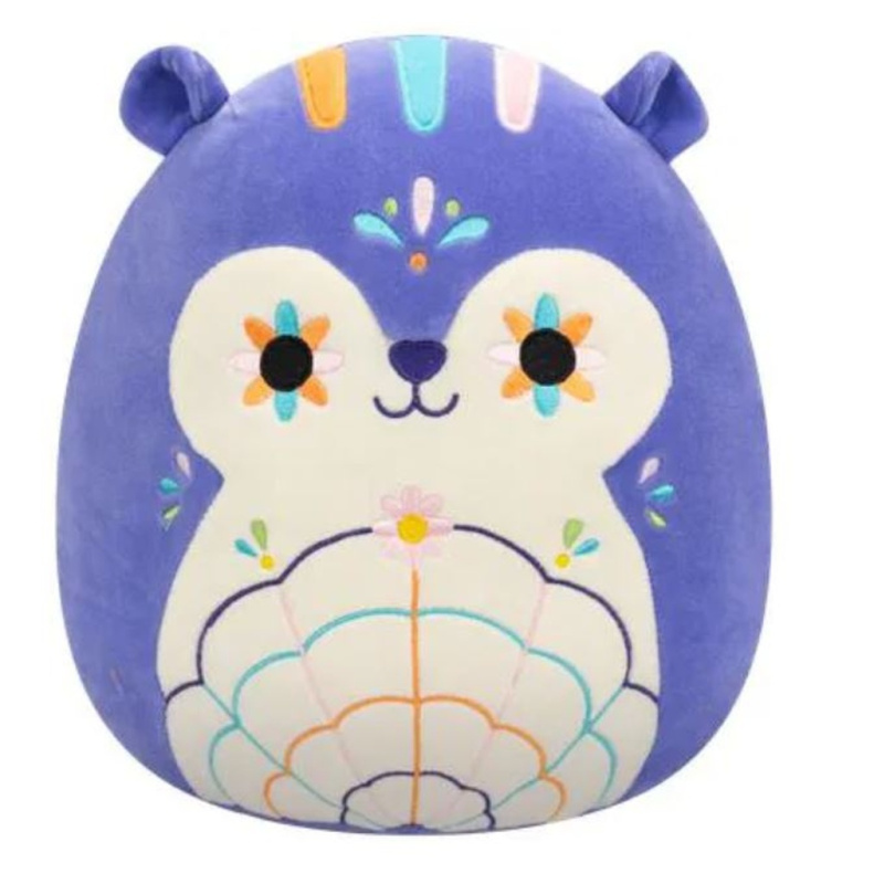 Squishmallows Day of the Dead Veverka - Luzma 20 cm