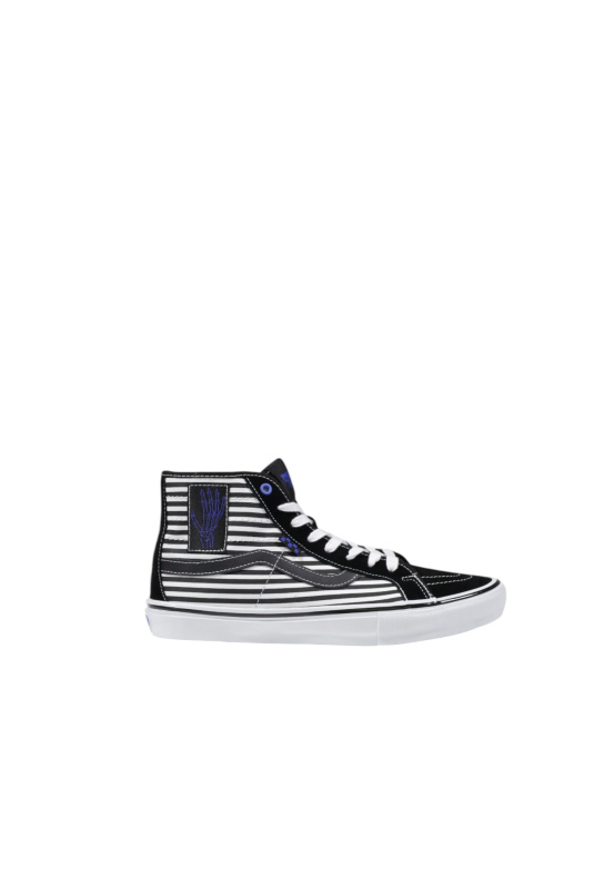 Vans Dámská / Pánská obuv „Sneaker SK8-Hi“ (pruhy/černá/bílá, 42)