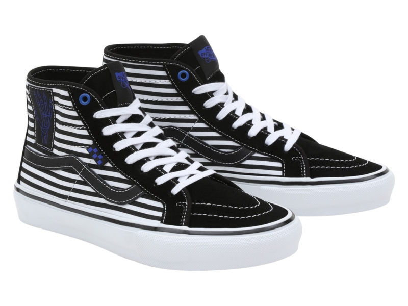Vans Dámská / Pánská obuv „Sneaker SK8-Hi“ (pruhy/černá/bílá, 42)