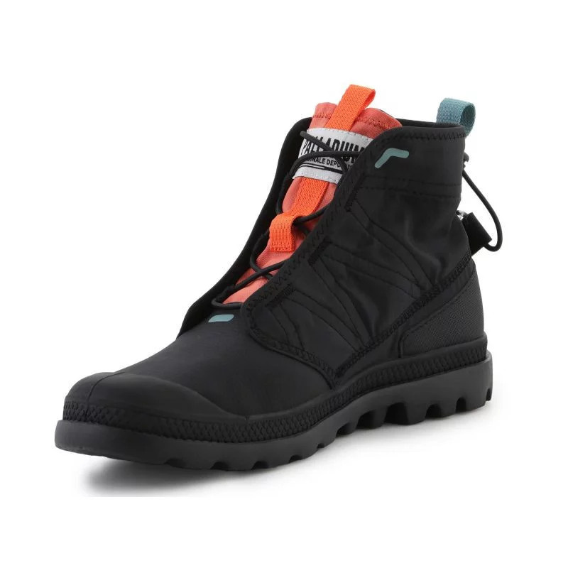 Pánské kotníkové boty Pampa Travel Lite Rs 79104-008-M Černá s oranžovou - Palladium černá-oranžová 43