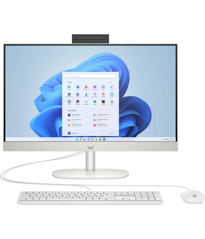 HP 24-cr0002nc AiO Bílá