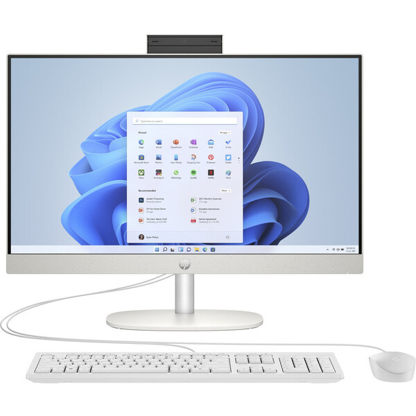 HP 24-cr0002nc AiO Bílá