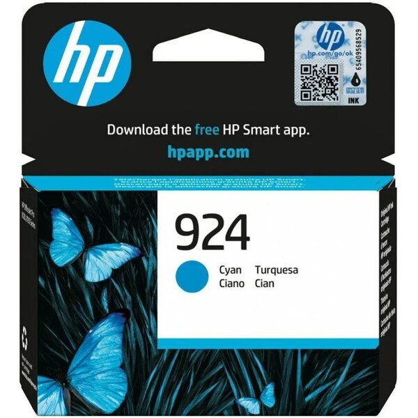 HP 924 cartridge tyrkysová