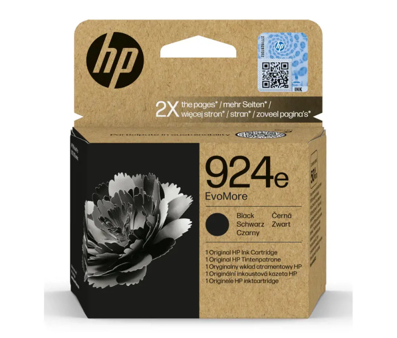 HP 4K0V0NE č. 924e Černá