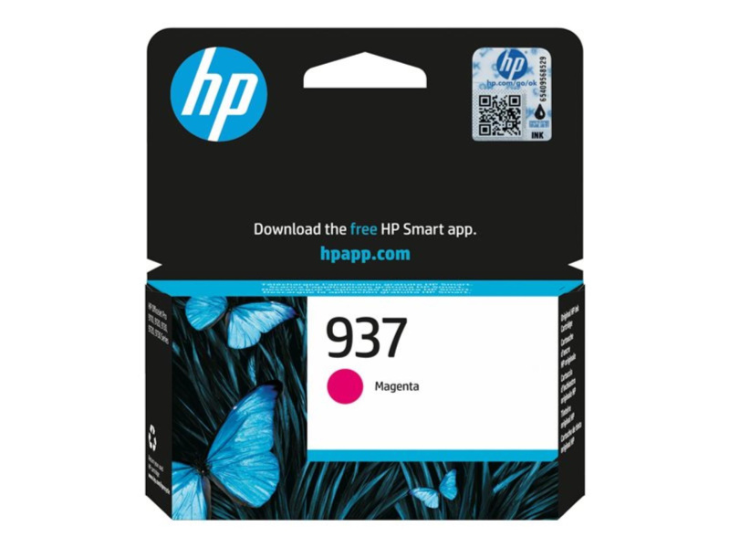 Cartridge HP 4S6W3NE , č. 937 - purpurová