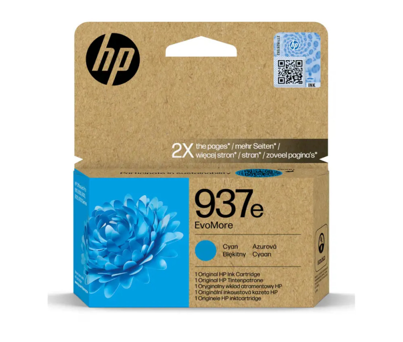 HP 4S6W6NE č. 937e Tyrkysová