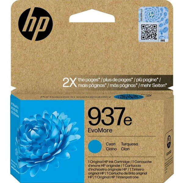 HP 4S6W6NE č. 937e Tyrkysová